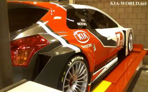 Kia cee'd BTCS racing car; Belgium Touring Car Series