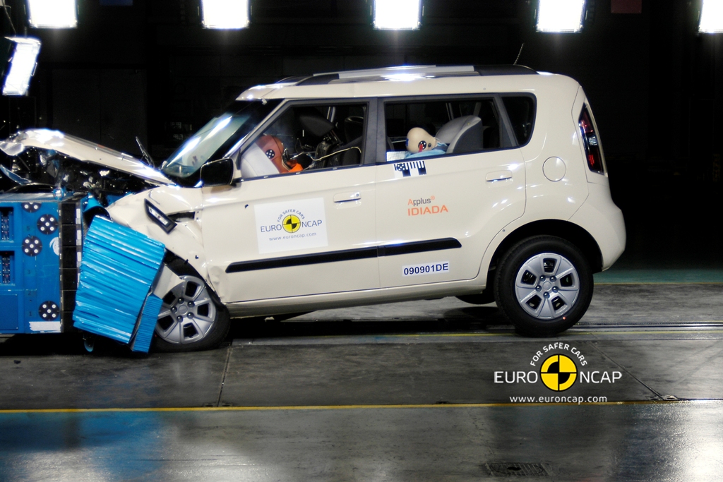 Kia Soul Scores 5Star EuroNCAP Crash Test Rating Kia