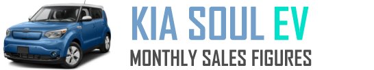 Kia Soul EV sales figures