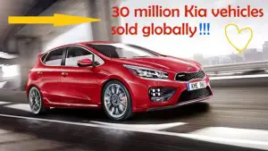 30 million Kias sold