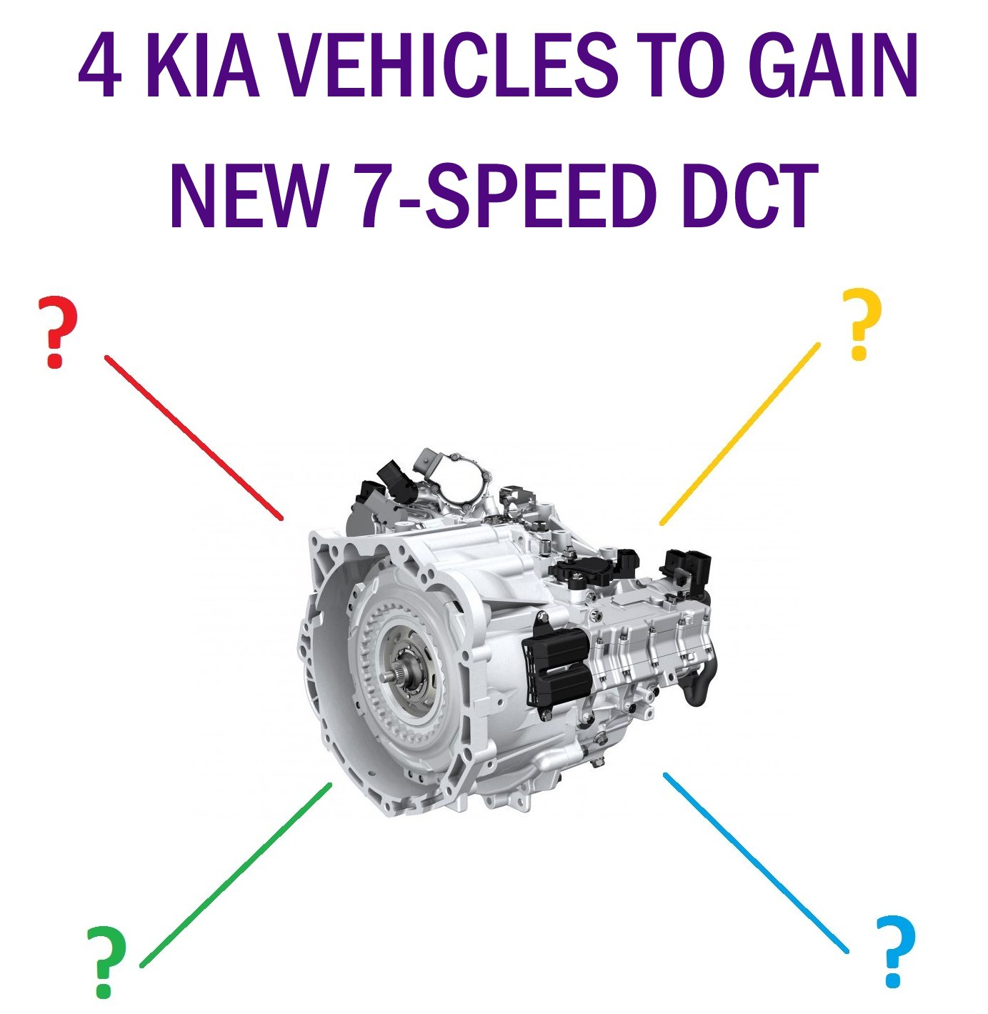 4 Kia Vehicles To Gain 7Speed DCT Gearbox In 2015 Kia
